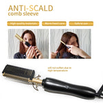 Heating Straight Curling Hair Comb