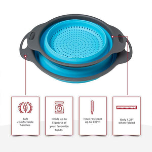 Round Foldable Drain Basket