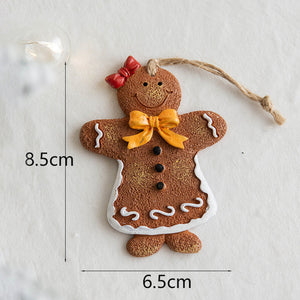 Gingerbread Man Pendant