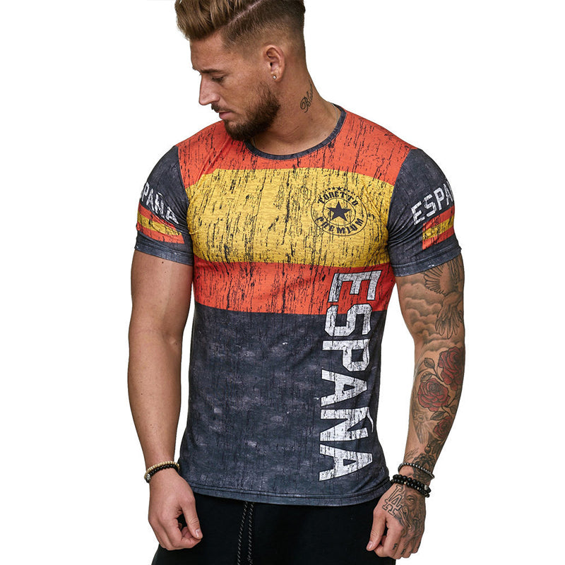 Men Sports Shirt Oversize Tops