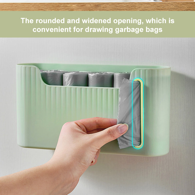 Wall Mounted Garbage Bag Organizer