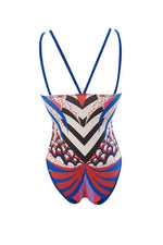 Print Cutout Monokini