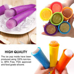 Silicone Ice Pop Mold Set