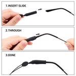 Adjustable Non-slip Glasses Lanyard (2 PCS)