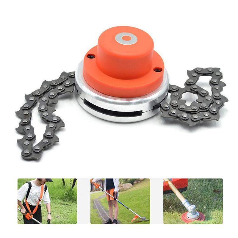 Garden Grass Stainless Steel Chain Trimmer Head