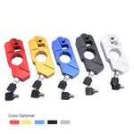 Aluminum alloy handlebar lock