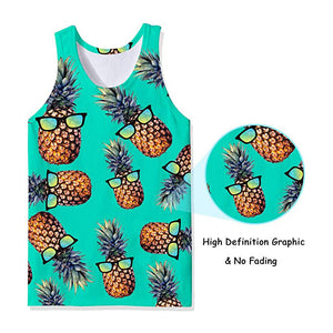 Comfortable summer pineapple vest