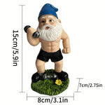 Funny Workout Garden Gnomes Statues