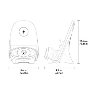 Handyhalter für kabelloses Laden