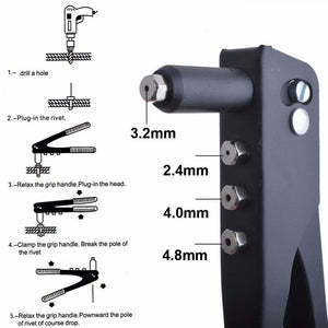 Manual Double Handle Rivet Gun