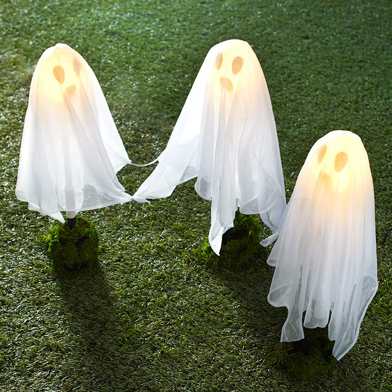 Halloween Decoration LED Light Hanging Ghost