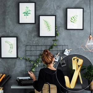 Picture Hangers with Nails (100 PCs)