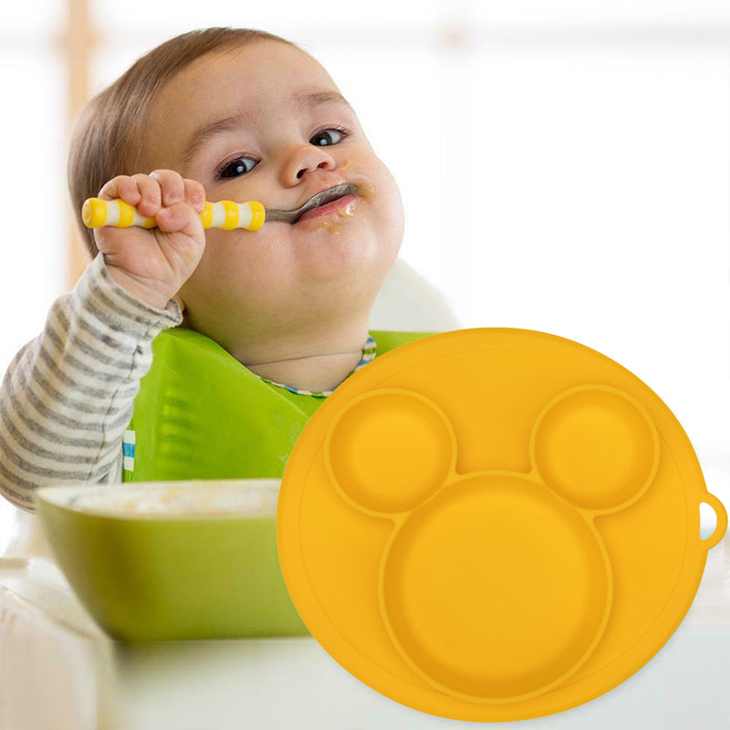 Baby Silicone Plate Kids Bowl