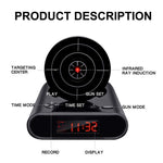 Gun Target Shoot Alarm Clock