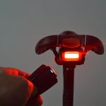 Bicycle Rear Light Remote Control Alarm Lock