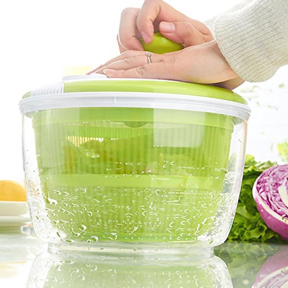 Household Salad Dehydrator Manual Vegetable Washing Machine