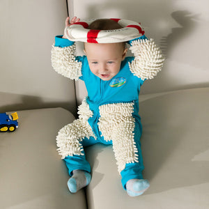 Baby Mop Romper Outfit