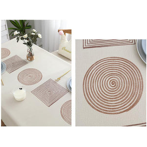 Waterproof And Oil-Proof Decorative Tablecloth