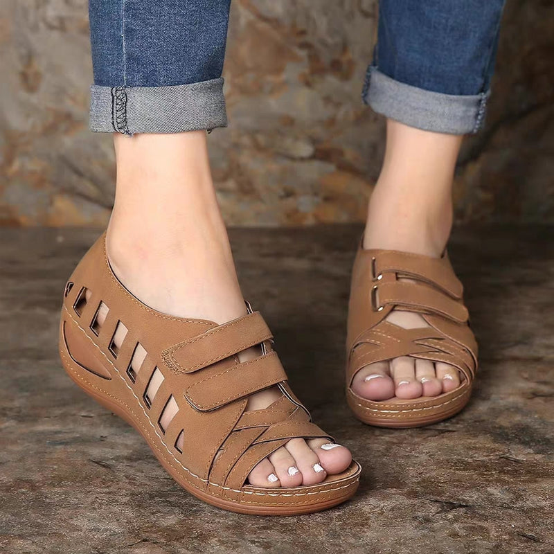 Woman Summer Velcro Sandals