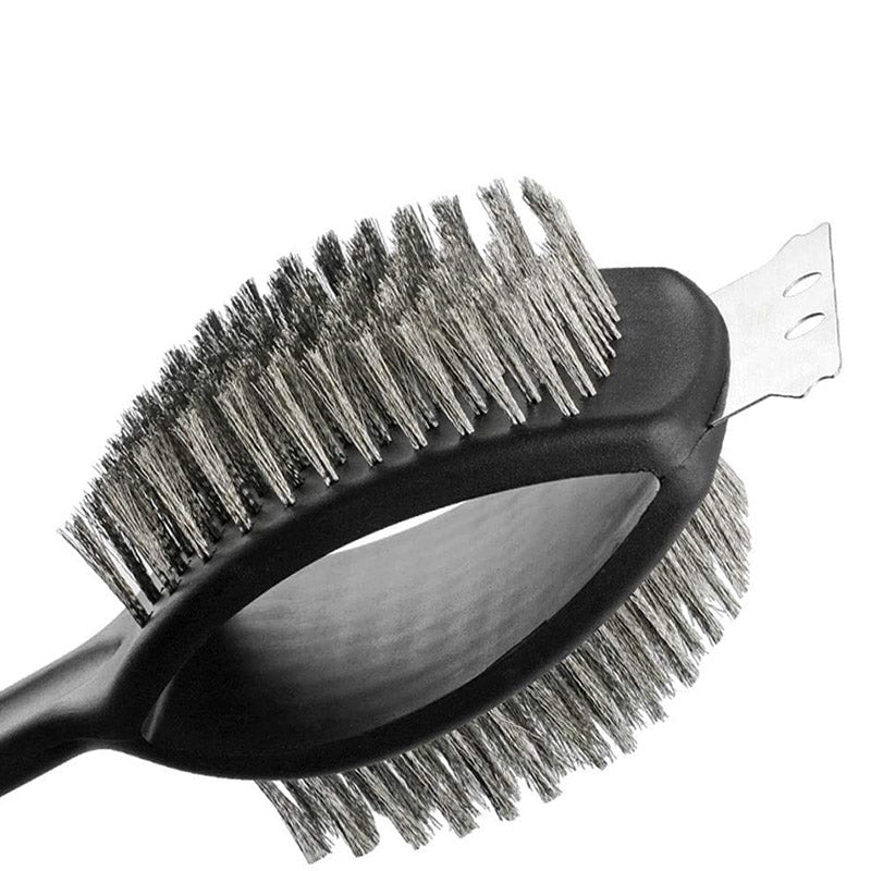 Barbecue Grill Brush with Scraper