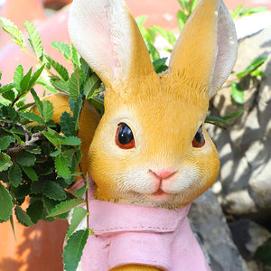 Garden Cartoon Rabbit Hanging Ornament