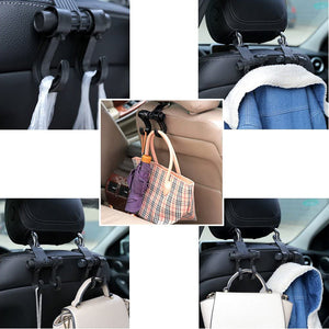 Car Seat Headrest Storage Hooks