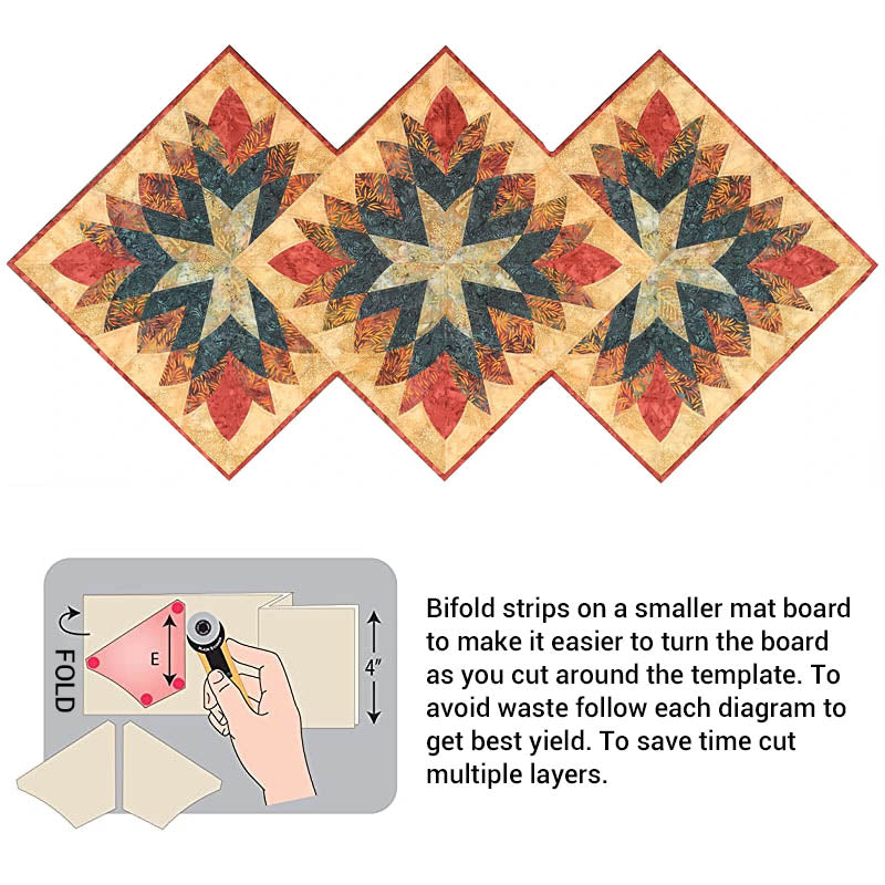 DIY Sewing Ruler Patch Template Tool