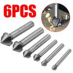 Metal Three Edges Chamferer (6 PCs)