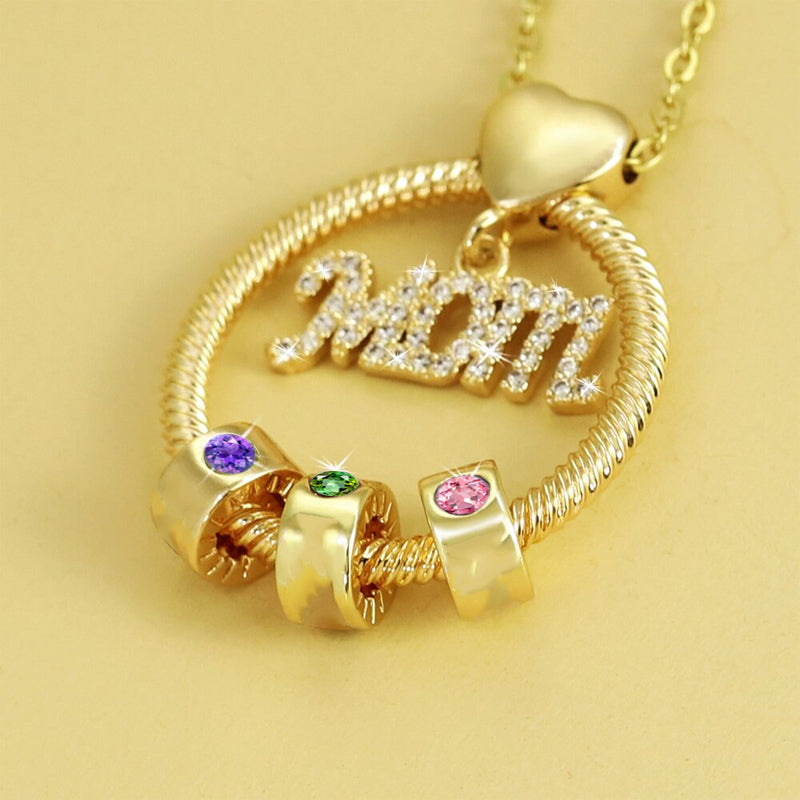 Birthstone Necklace For Mother