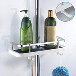 Bathroom Pole Shower Storage Rack Holder