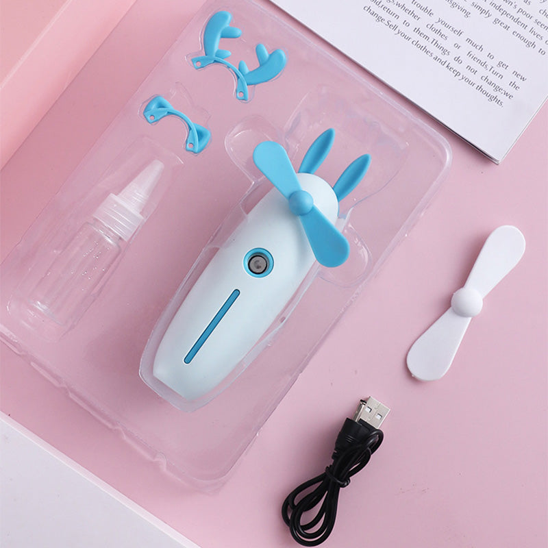 Mini Cartoon Portable Fan