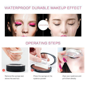 Long-Lasting Waterproof Eyebrow Stamp