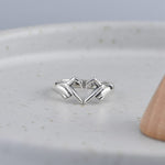 ‘I Love You Forever’ Heart Ring