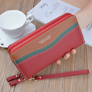 Double Zipper Wallet