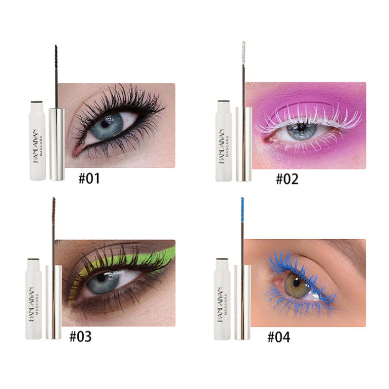 12 Colors Colorful Mascara