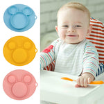 Baby Silicone Plate Kids Bowl