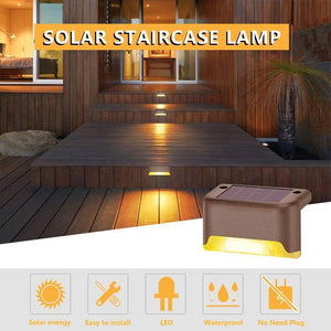 Innovative solar embedded outdoor waterproof light