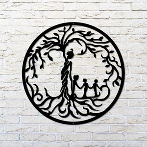 Metal Tree Of Life Wall Decoration