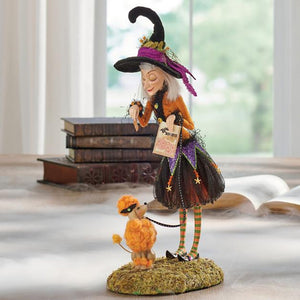 Halloween Witch Resin Ornament