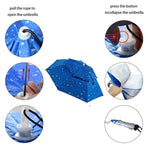 Double Layer Folding UV Wind Protection Umbrella