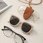 Sling PU Leather Glasses Holder