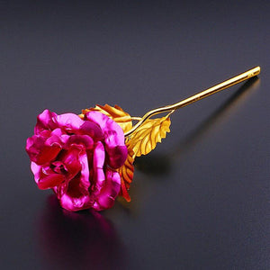 24K Gold Rose