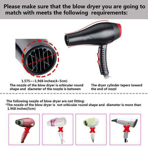 Silicone Universal Hair Diffuser Dryer Blower