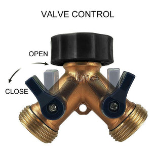 Garden Two-Way All Copper Ball Valve