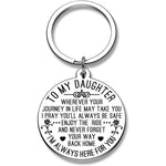 "To My Son/Daughter" Keychain Gift