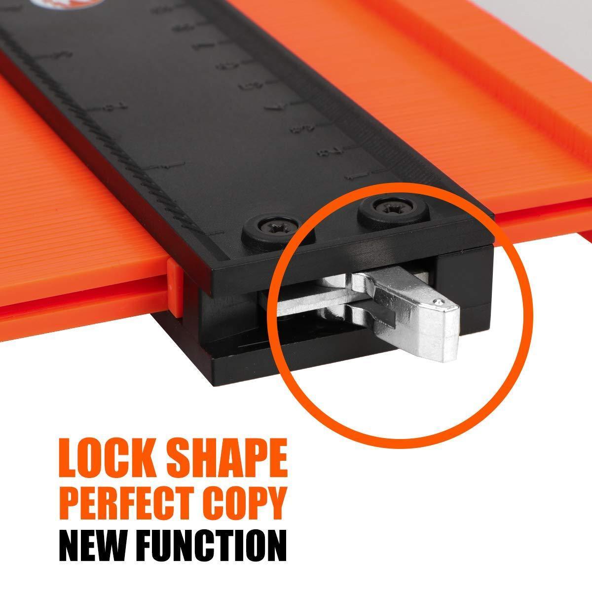 Saker® Contour Gauge Profile Tool