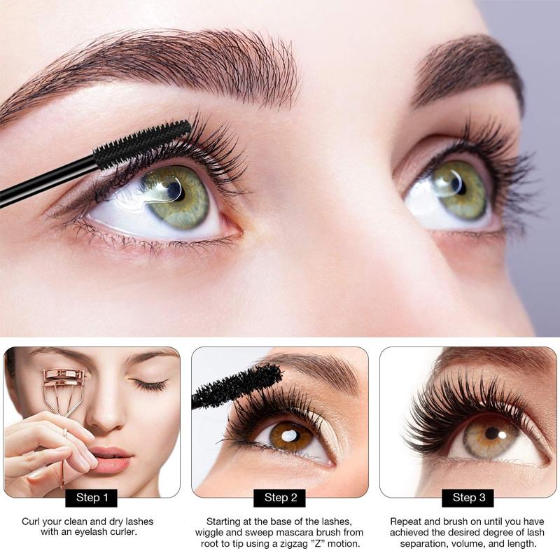 Waterproof Silk Fiber Thick Mascara