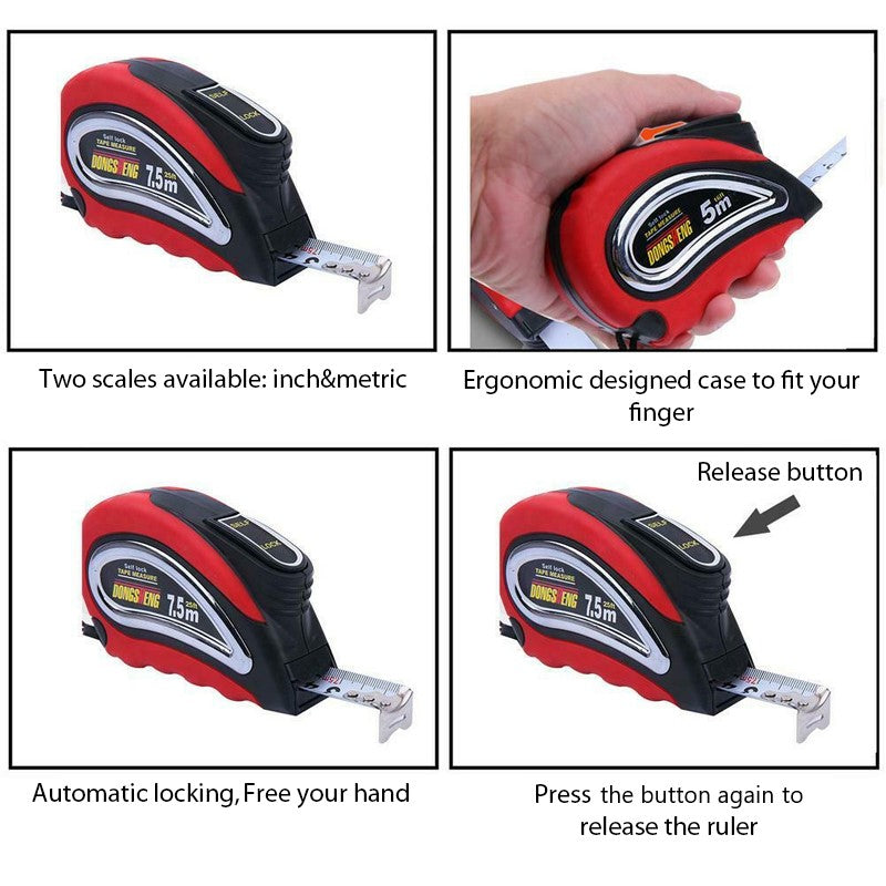 Measuring Tool Self-Locking Ruler