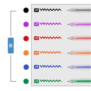 3D Colorful Pen Set