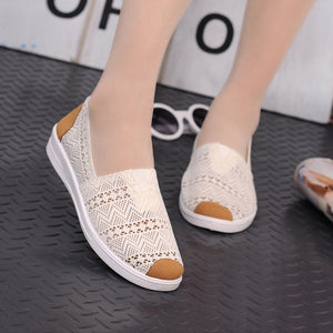 Slip-On Mesh Shoes for Ladies